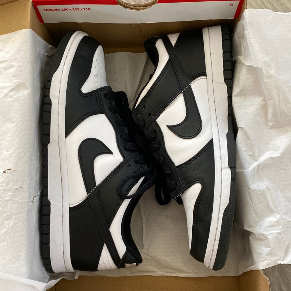 Nike Panda Dunks Black and White